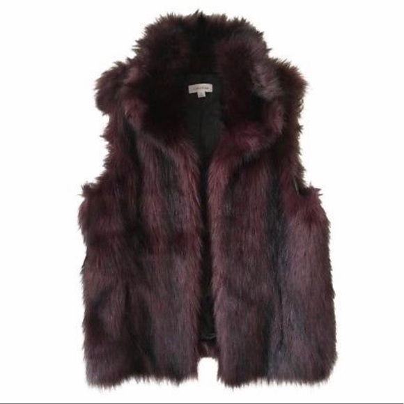 Calvin Klein Jackets & Blazers - Calvin Klein faux fur vest ..!!!